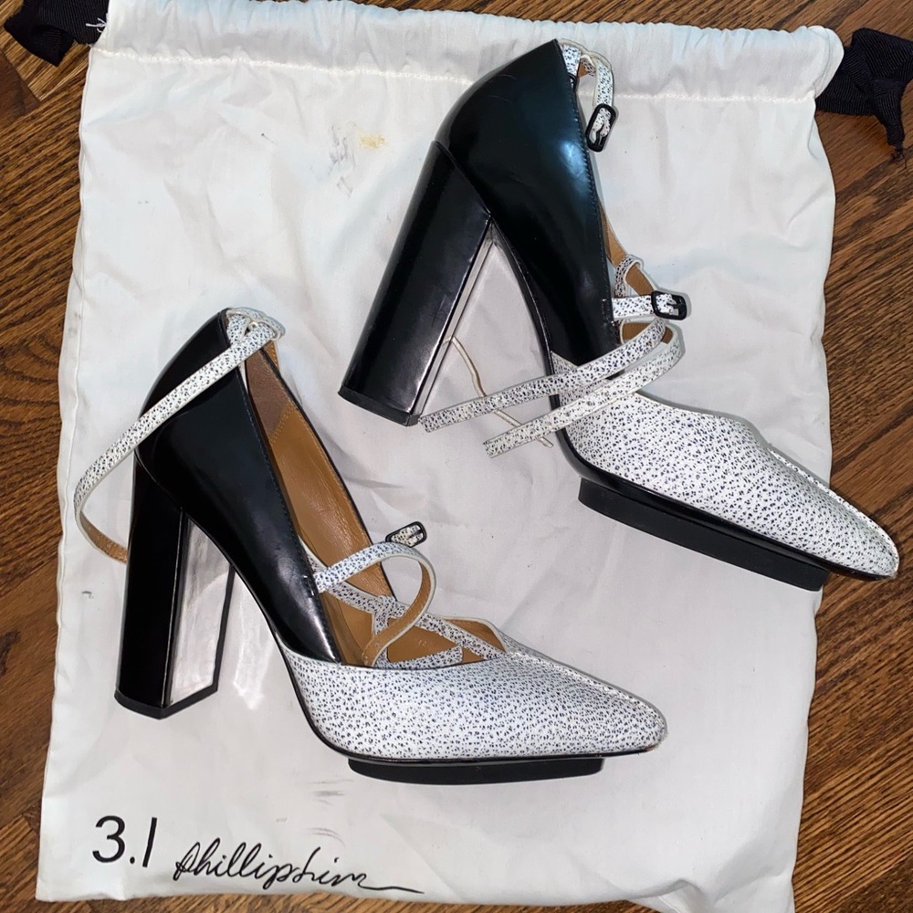 3.1 Philip Lim chunky heels size 37